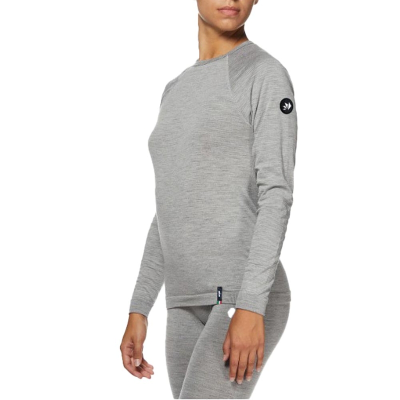 Tricou termic cu mânecă lungă SIXS TS2 MERINOS gri