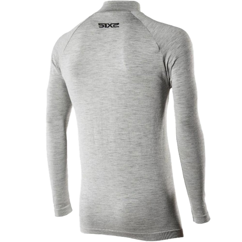 Tricou termic cu mânecă lungă SIXS TS3 MERINOS gri