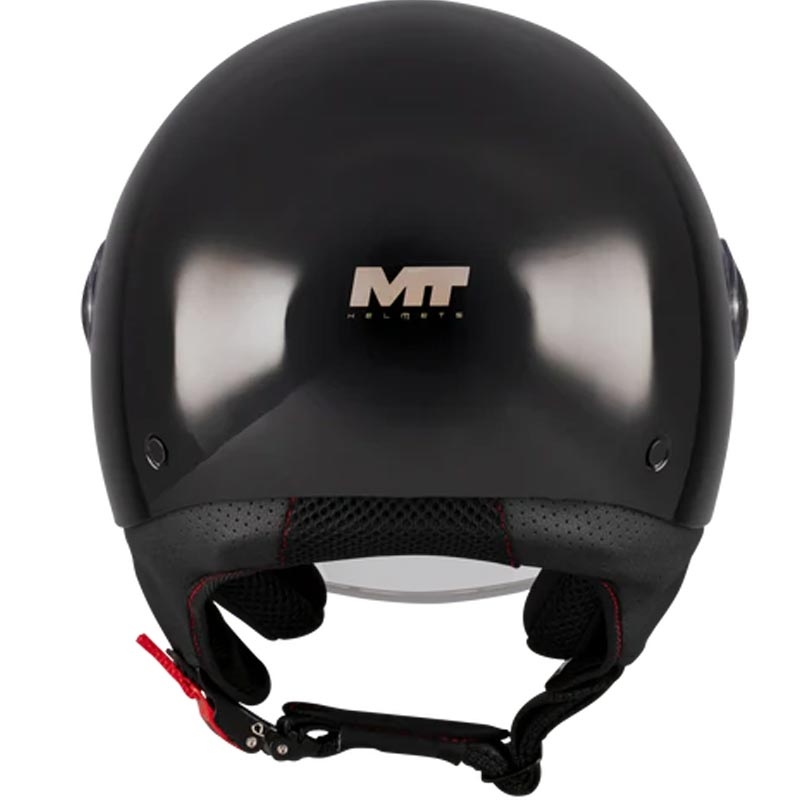 Cască de motocicletă deschisă MT Street S Pure A1 neagră