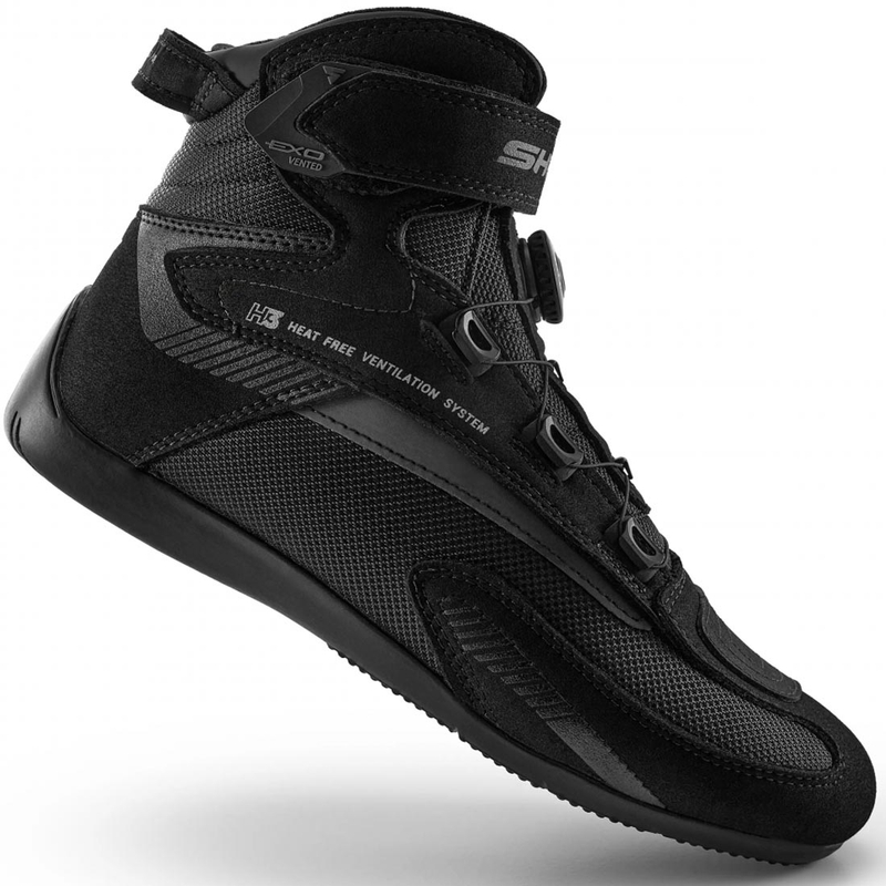 Ghete motociclete Shima Exo negru-negru