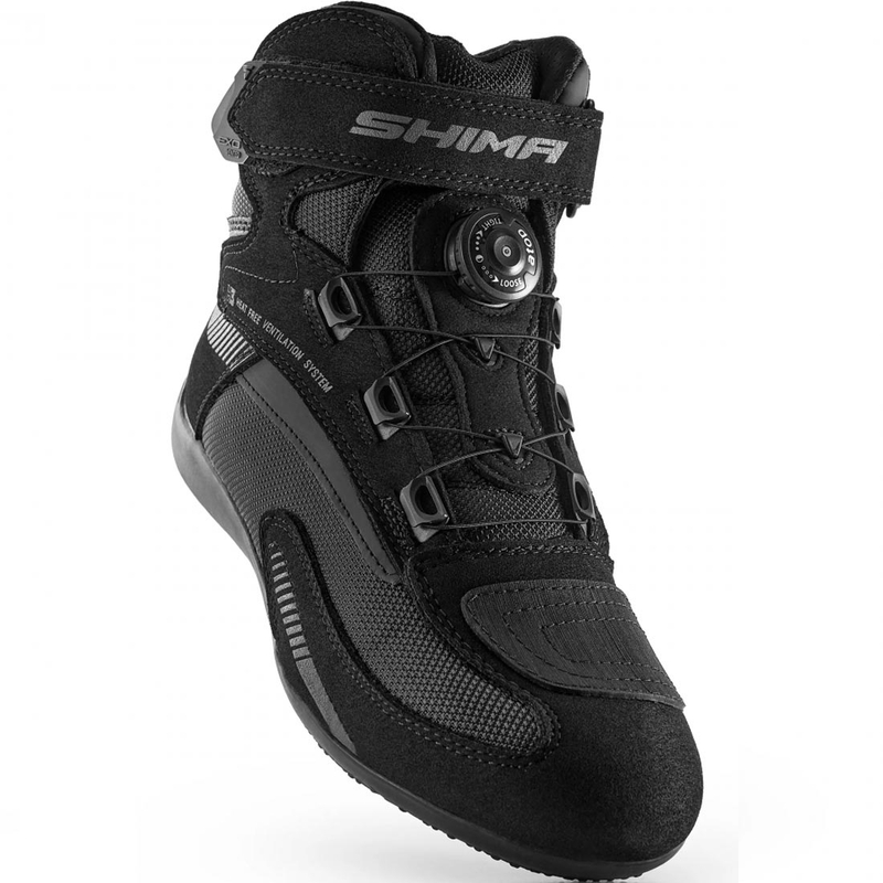 Ghete motociclete Shima Exo negru-negru
