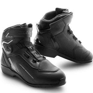 Ghete motociclete Shima Enzo Air negru-alb
