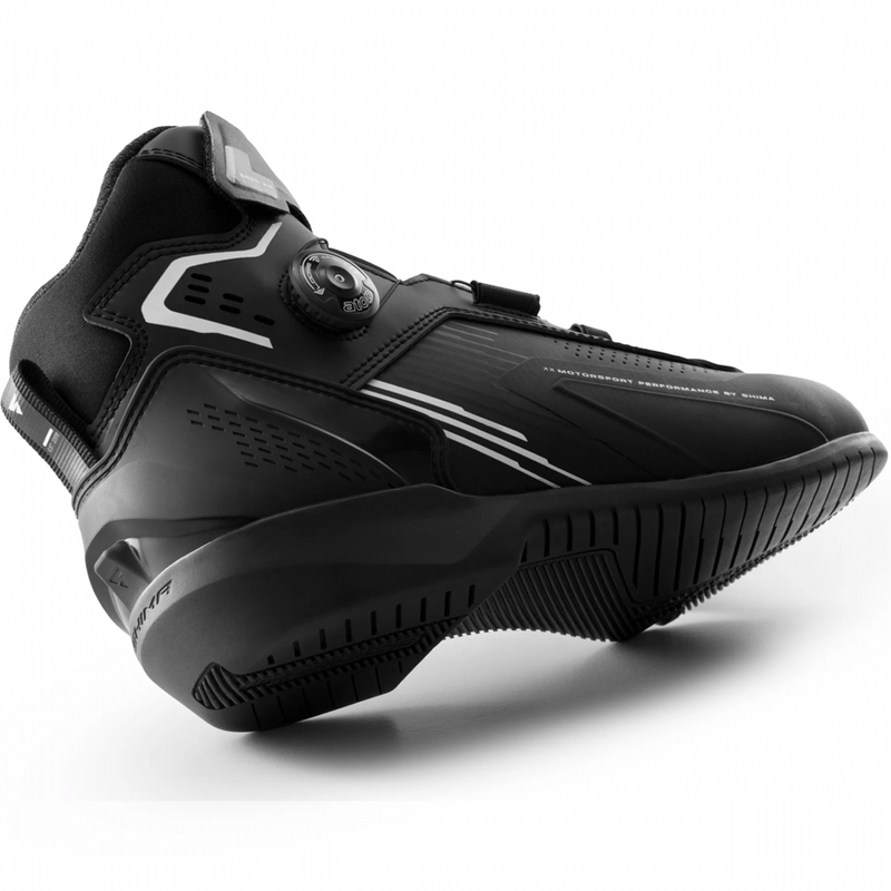 Ghete motociclete Shima Enzo Air negru-alb