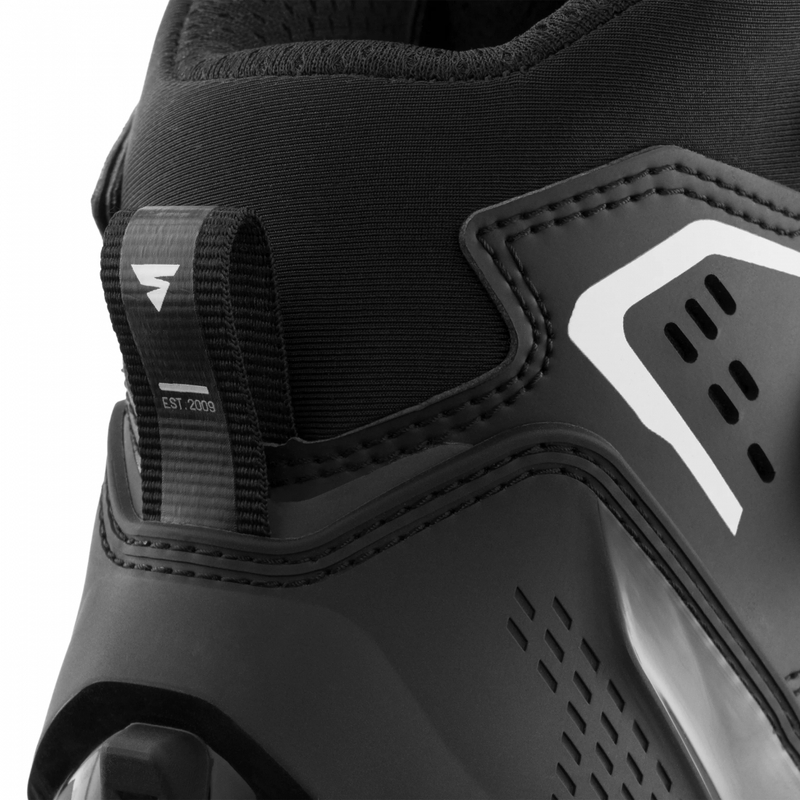 Ghete motociclete Shima Enzo Air negru-alb