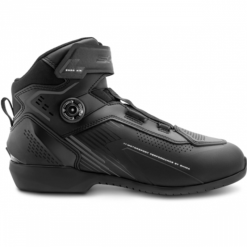 Ghete motociclete Shima Enzo Air negru-negru