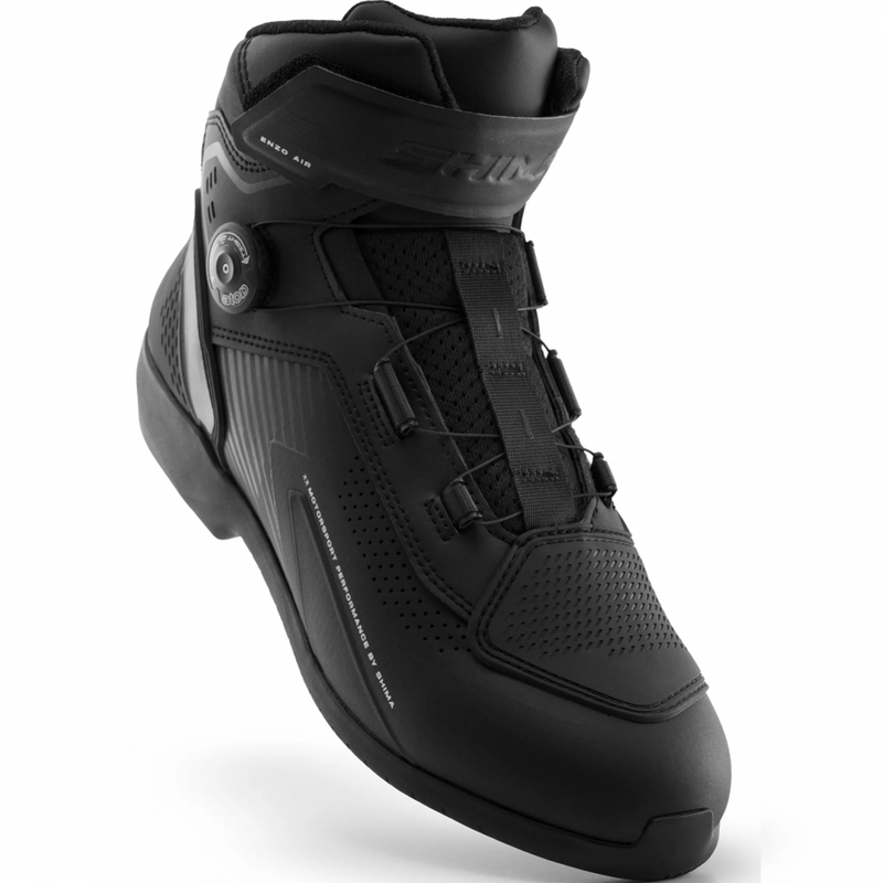 Ghete motociclete Shima Enzo Air negru-negru