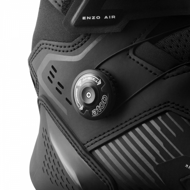 Ghete motociclete Shima Enzo Air negru-negru