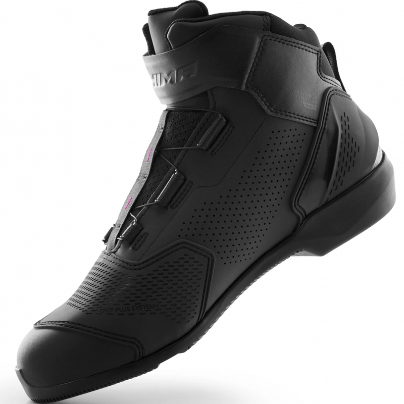 Ghete moto pentru femei Shima Enzo Air negru-roz