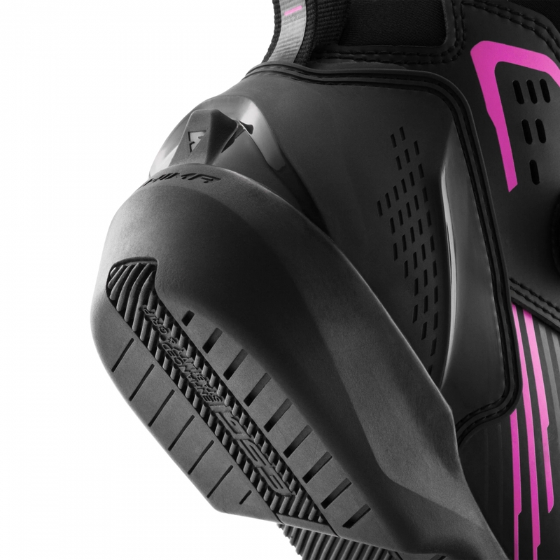 Ghete moto pentru femei Shima Enzo Air negru-roz