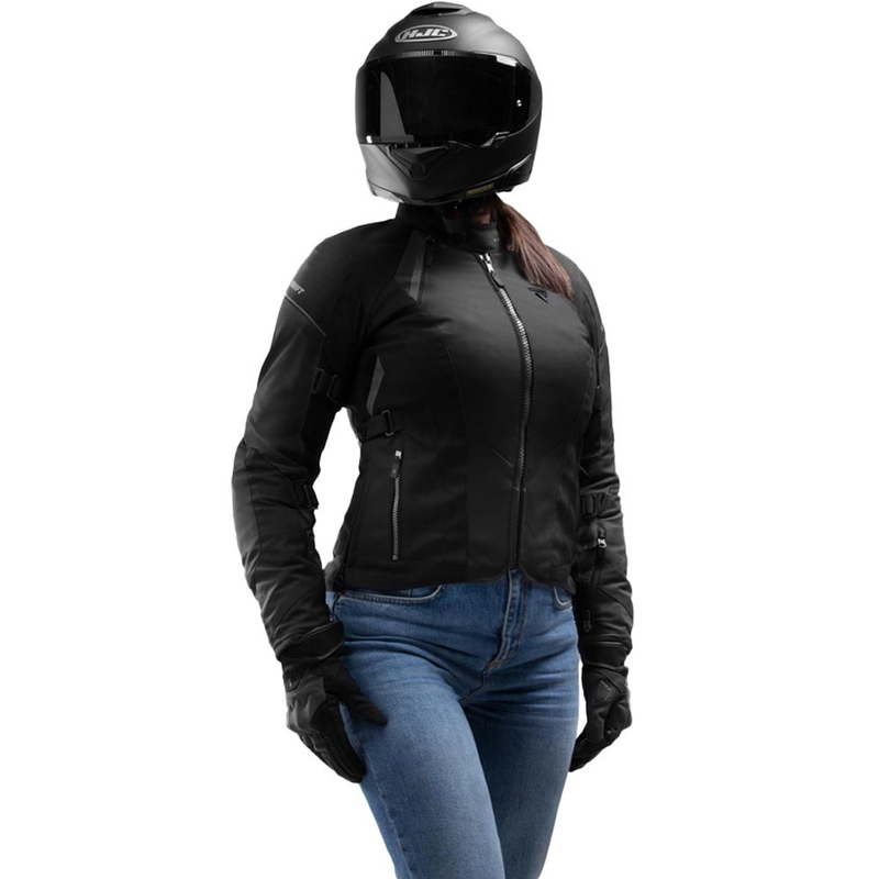 Geacă de motocicletă pentru femei Rebelhorn Swift neagră