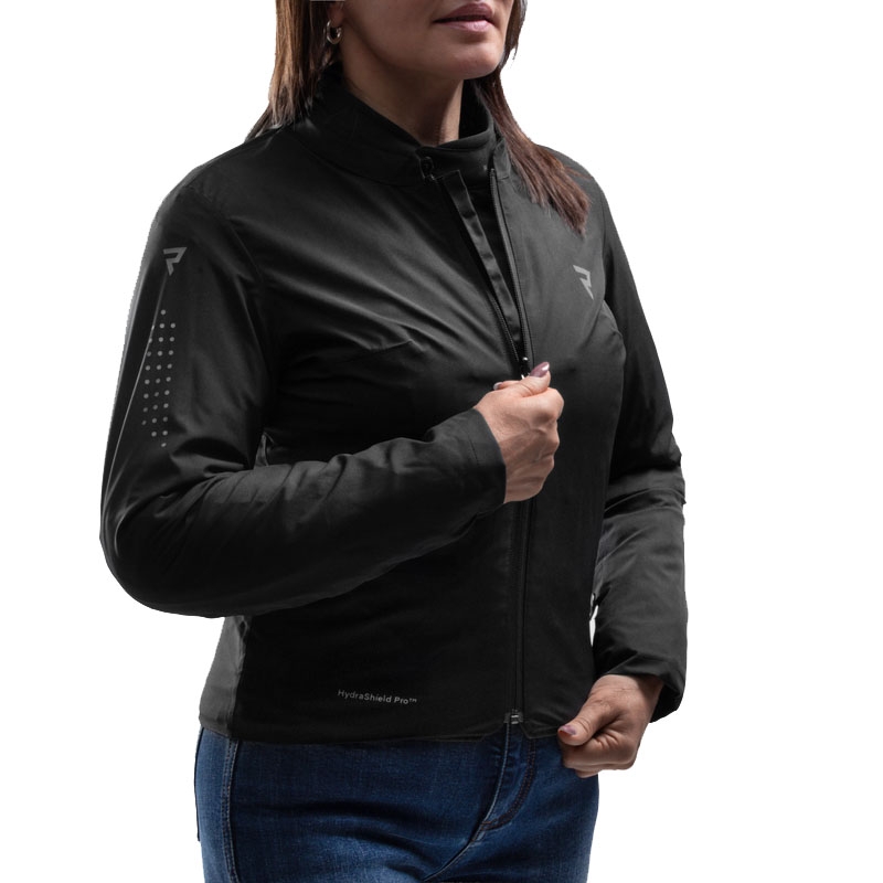 Geacă de motocicletă pentru femei Rebelhorn Swift negru-gri-roz