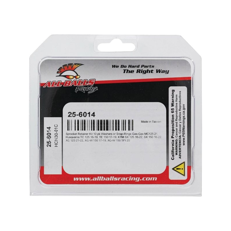 Countershaft Washer All Balls Racing (pack of 10)