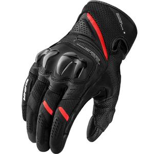Mănuși de motocicletă Shima Spark 3.0 negru-roșu