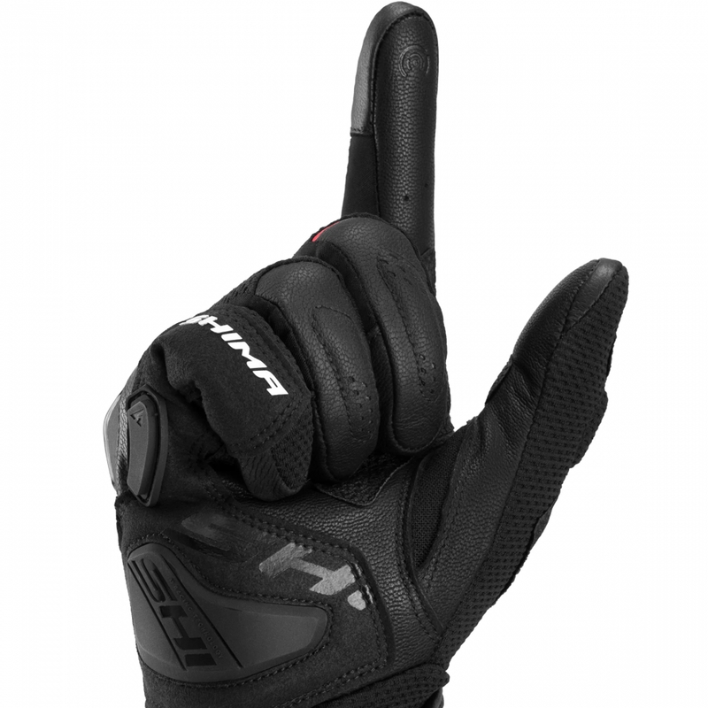 Mănuși de motocicletă Shima Spark 3.0 negru-roșu