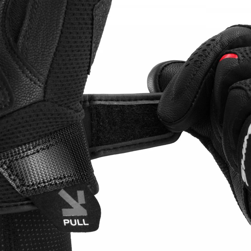 Mănuși de motocicletă Shima Spark 3.0 negru-roșu