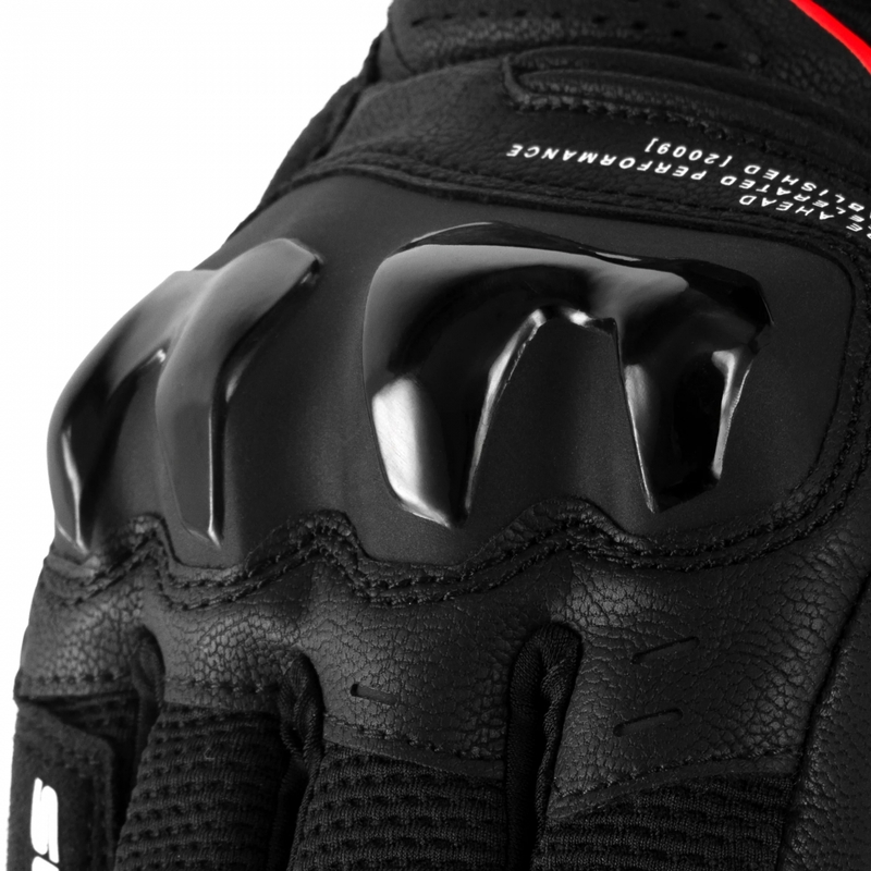 Mănuși de motocicletă Shima Spark 3.0 negru-roșu