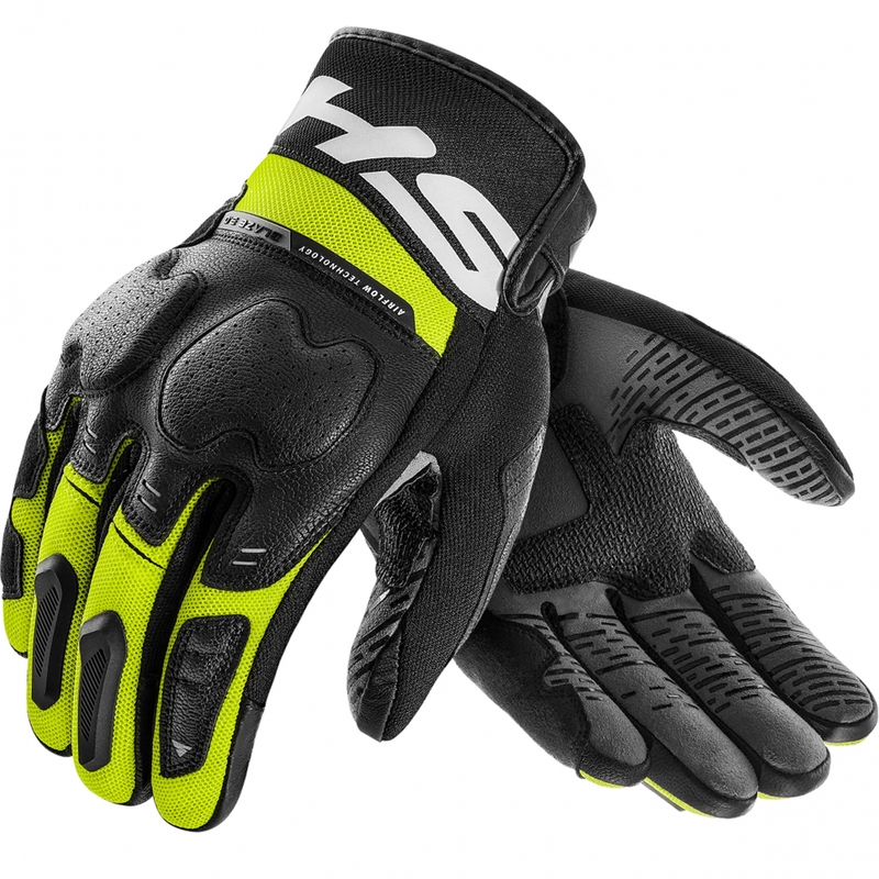 Mănuși de motocicletă Shima Blaze 3.0 galben fluo
