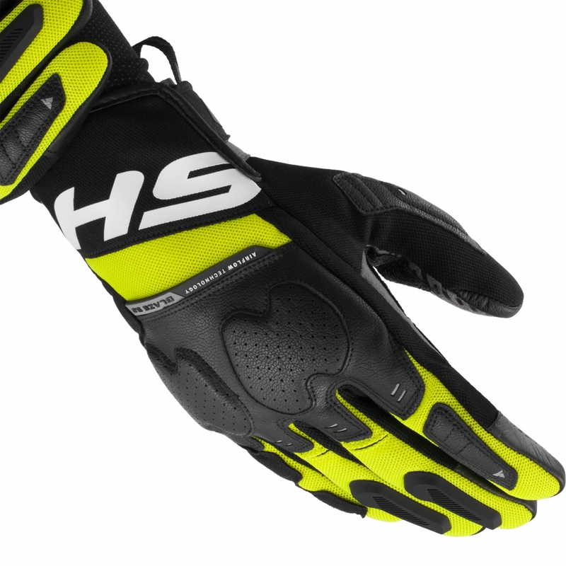 Mănuși de motocicletă Shima Blaze 3.0 galben fluo