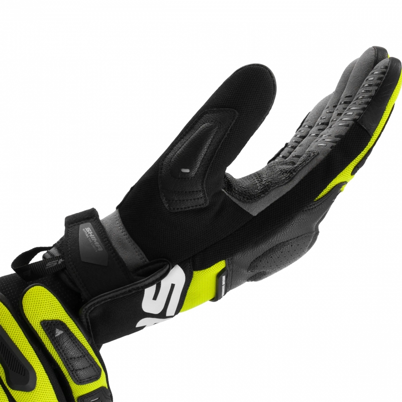 Mănuși de motocicletă Shima Blaze 3.0 galben fluo