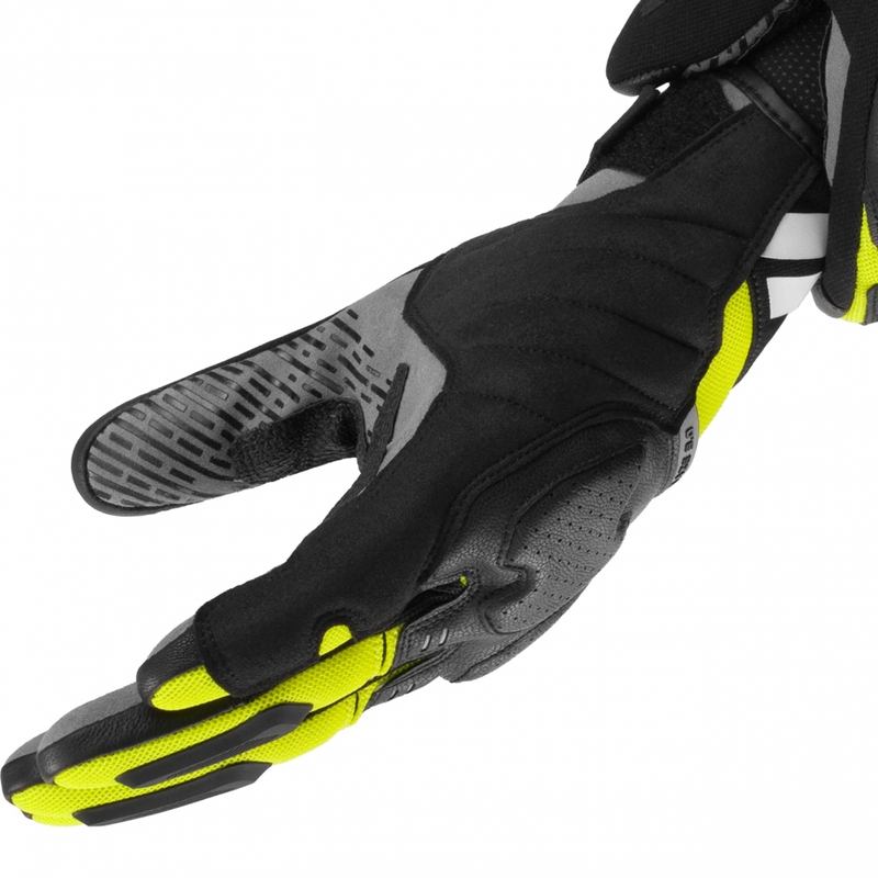 Mănuși de motocicletă Shima Blaze 3.0 galben fluo