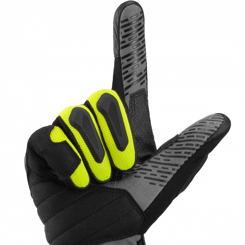 Mănuși de motocicletă Shima Blaze 3.0 galben fluo