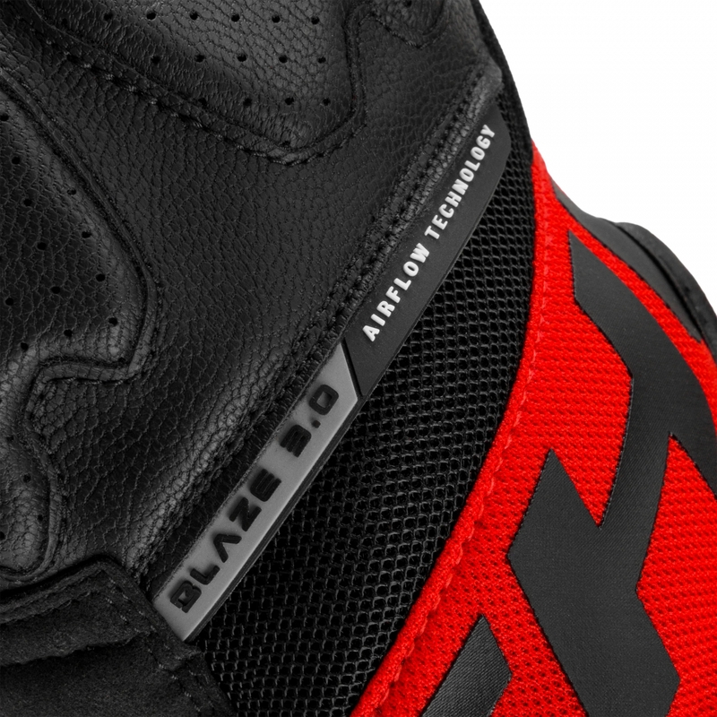 Mănuși de motocicletă Shima Blaze 3.0 roșii