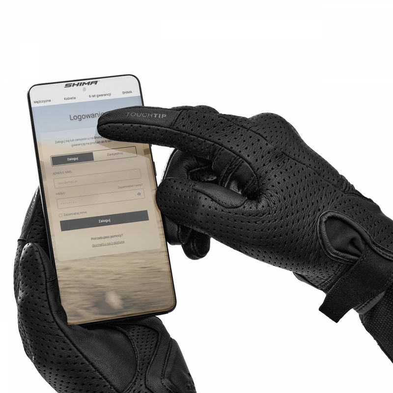 Mănuși de motocicletă Shima Bullet 3.0 negre
