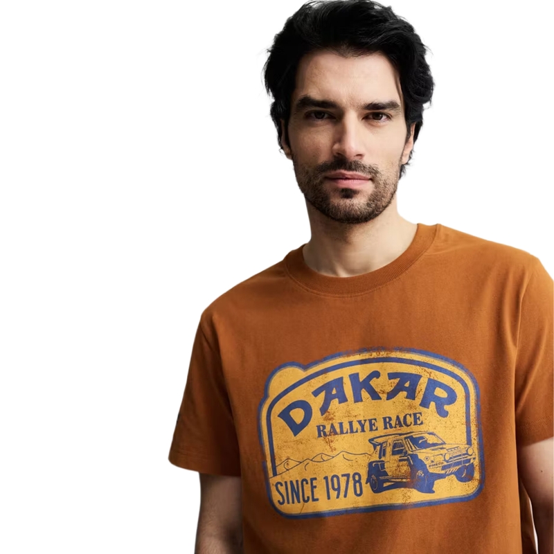 Tricou Dakar Truck maro