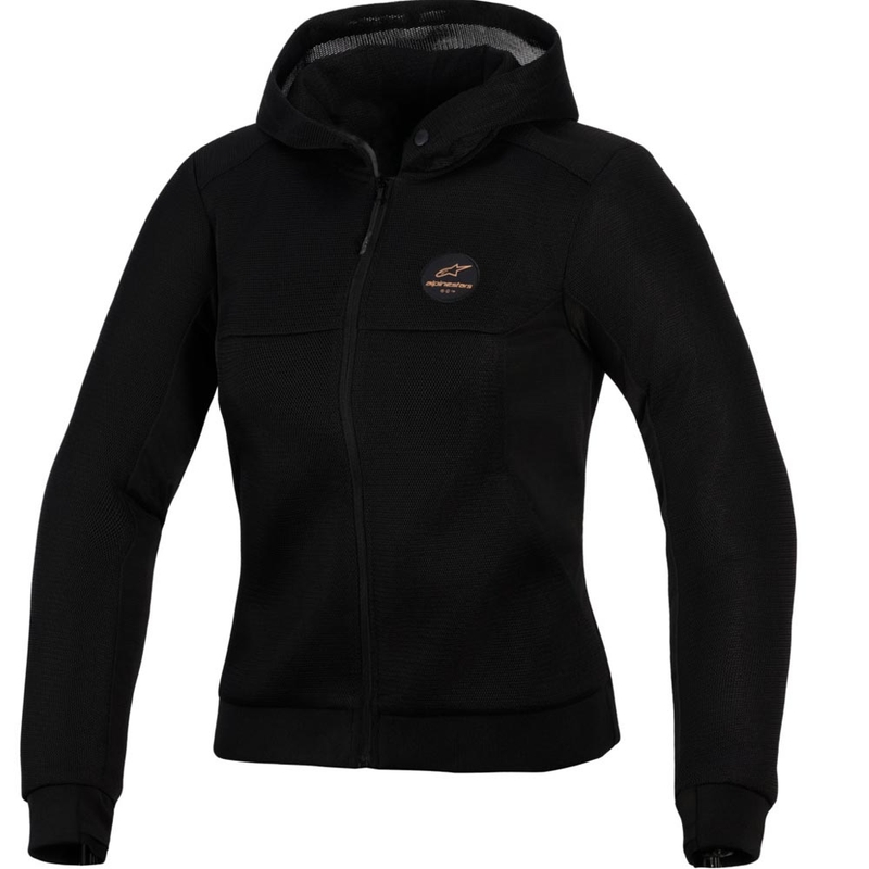 Geacă de motocicletă Alpinestars Stella Chrome Superairflow pentru femei, negru-cupru