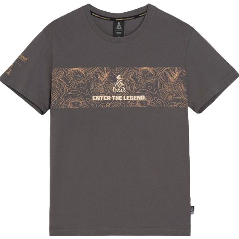Tricou Dakar High 263 grafit