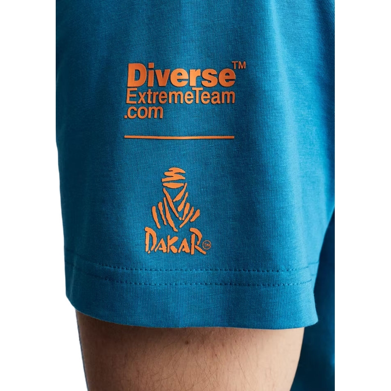 Tricou Dakar Logo 263 albastru