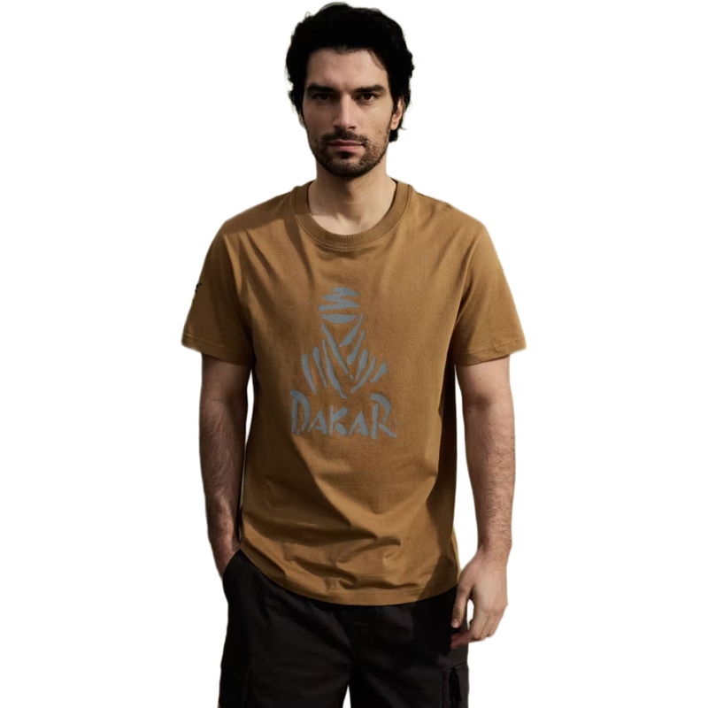 Tricou Dakar Logo 263 nisipos