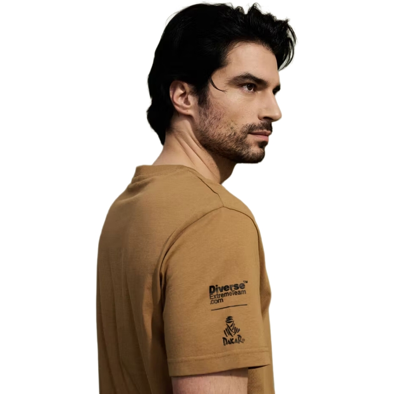 Tricou Dakar Logo 263 nisipos