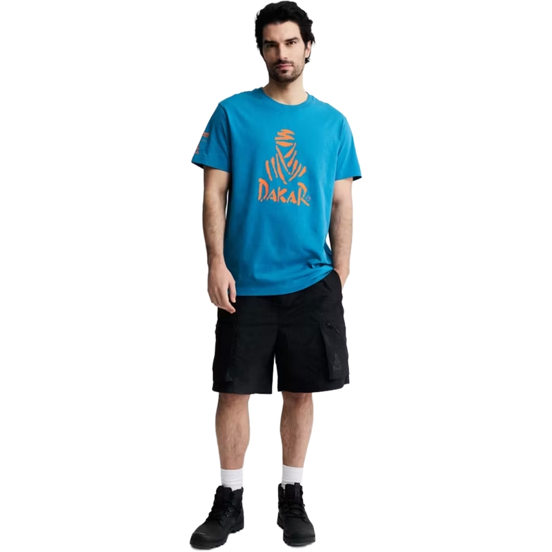 Tricou Dakar Logo 263 albastru