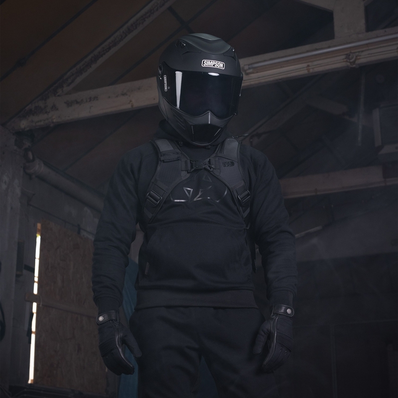 Geacă de motocicletă Oxford Armourlite AA Pullon neagră