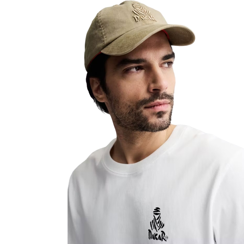 Tricou Dakar Logo SMW263 alb