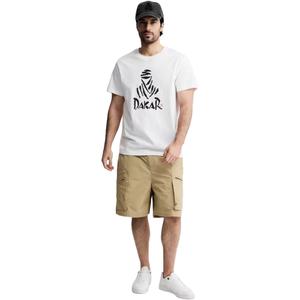 Tricou Dakar Logo W 263 alb