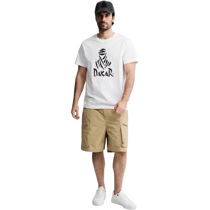 Tricou Dakar Logo W 263 alb