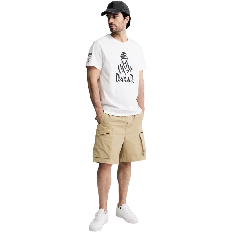 Tricou Dakar Logo W 263 alb