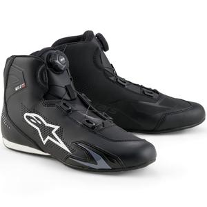 Ghete moto Alpinestars Celer negru-alb