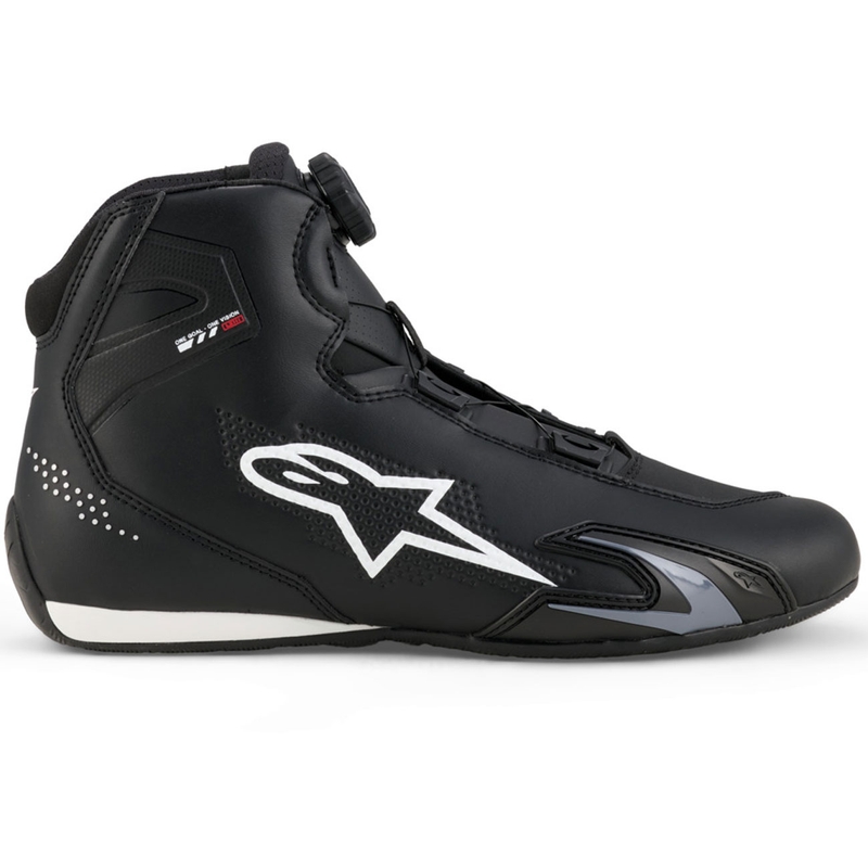 Ghete moto Alpinestars Celer negru-alb