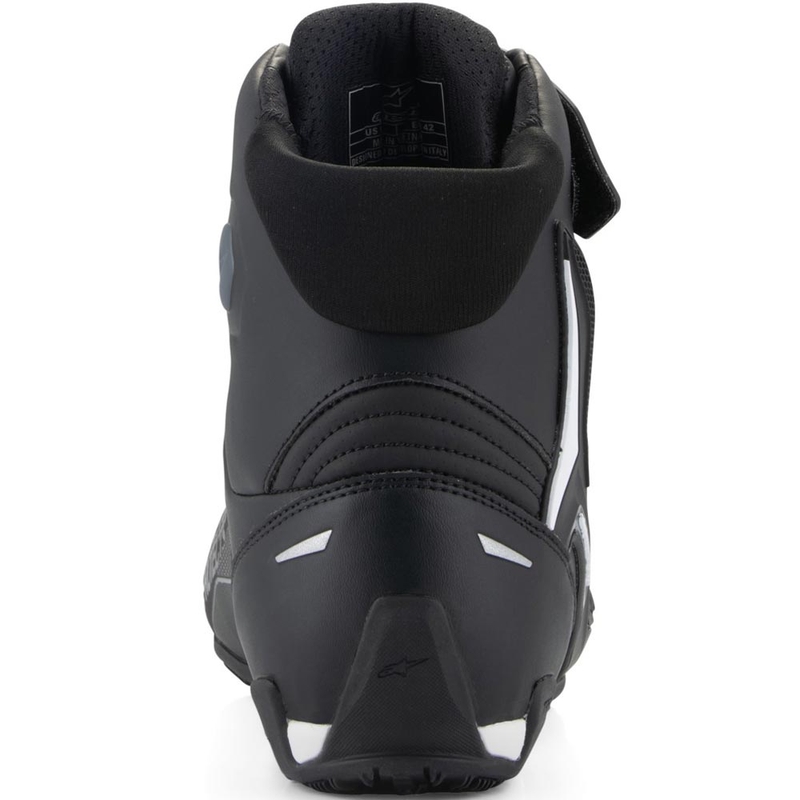 Ghete moto Alpinestars Faster-4 negru-alb