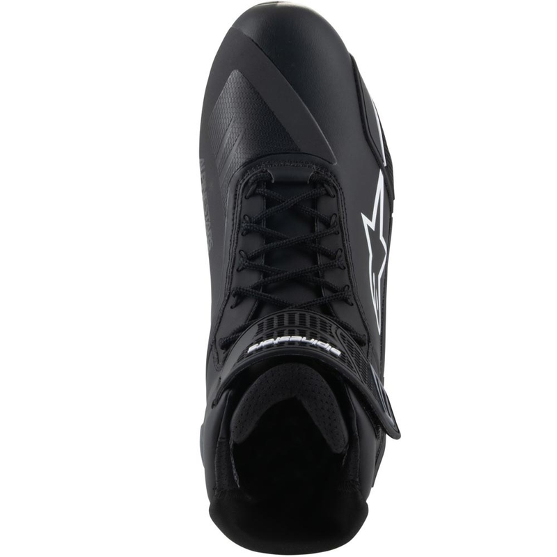 Ghete moto Alpinestars Faster-4 negru-alb