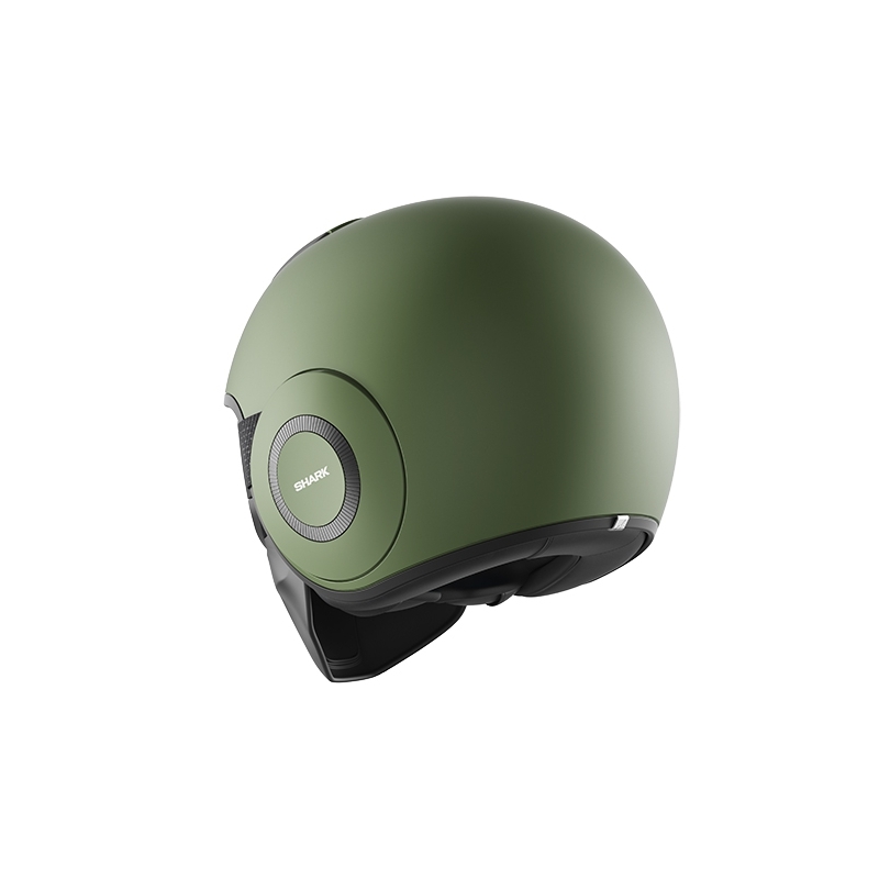 Cască de protecție deschisă SHARK DRAK Blank Mat Verde
