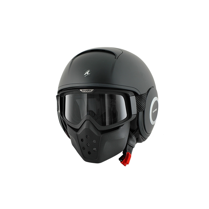 Cască de protecție deschisă SHARK DRAK Blank Mat Black Matte
