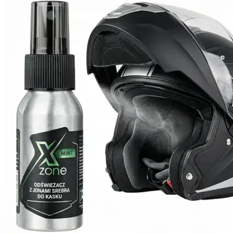 Odorizant interior pentru cască cu ioni argintii 50 ml mentă