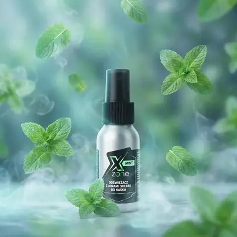 Odorizant interior pentru cască cu ioni argintii 50 ml mentă