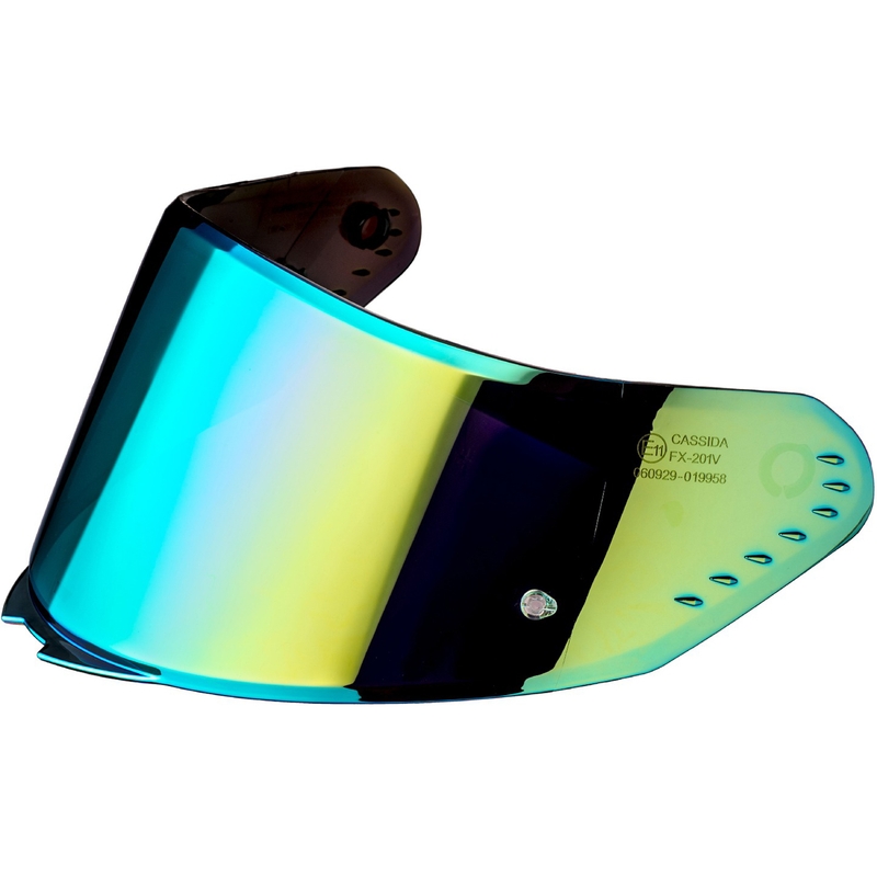 Vizier pentru căști Cassida AERO cu pregătire pentru Pinlock REVO mirror gold