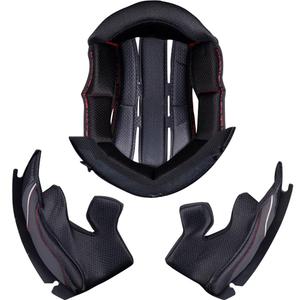 Interior de schimb pentru casca de motocicletă MT Atom 2 SV, negru