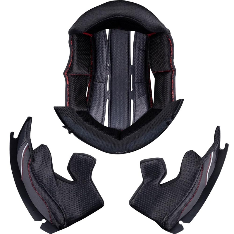 Interior de schimb pentru casca de motocicletă MT Atom 2 SV, negru